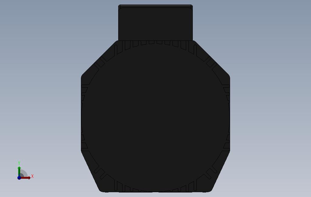 solidworkshsdes929锭子3D模型 主视图