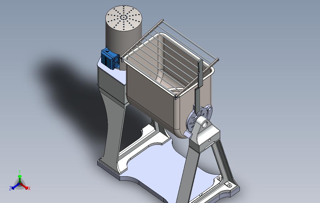 solidworks农家乳酪搅拌机