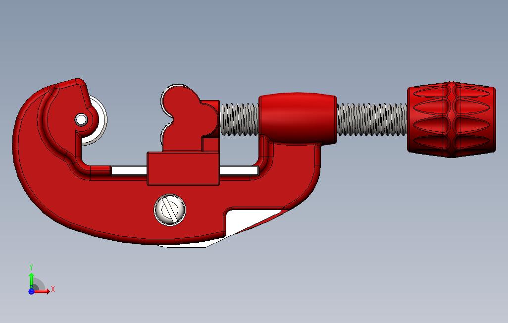 SolidWorks切管机模型