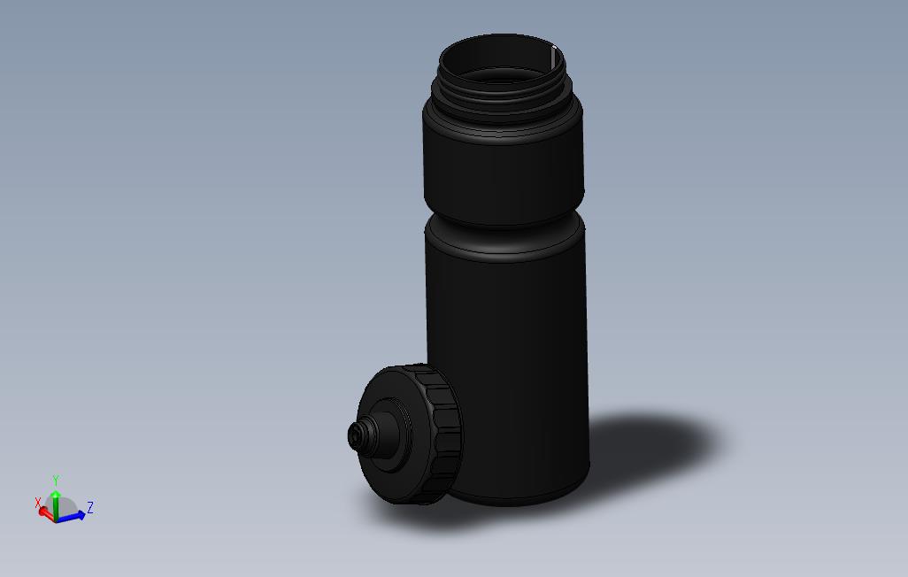 solidworks创意运动水瓶设计