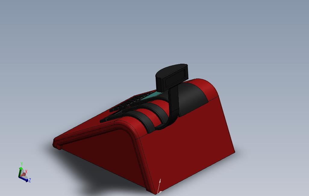 solidworks商业电子收银机设计