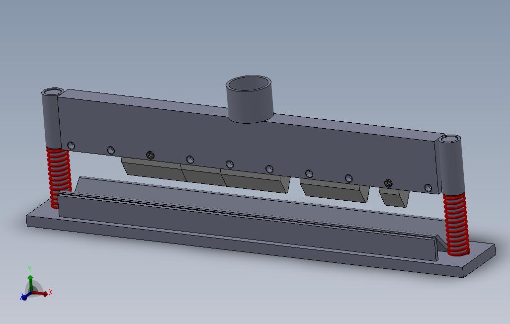 SOLIDWORKS折弯机框