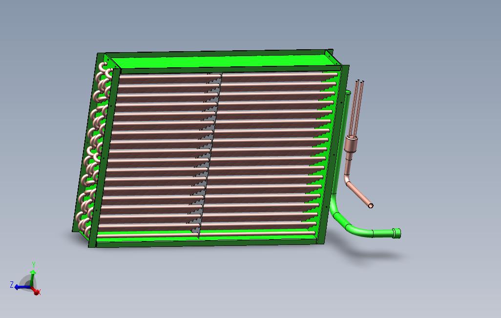 solidworks板翅式换热器设计