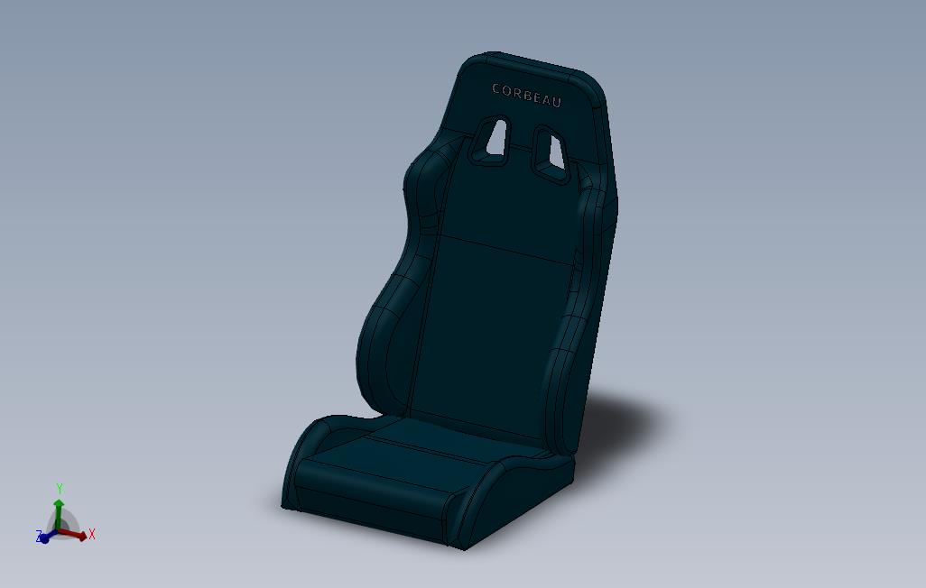 solidworks柯尔博座位