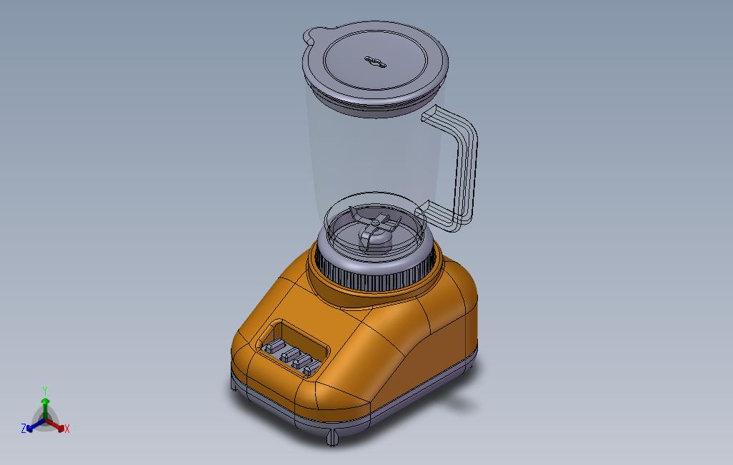 solidworks水果搅拌机设计
