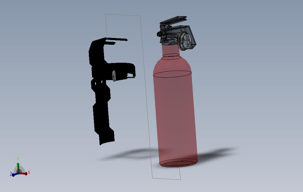 solidworks灭火器设计