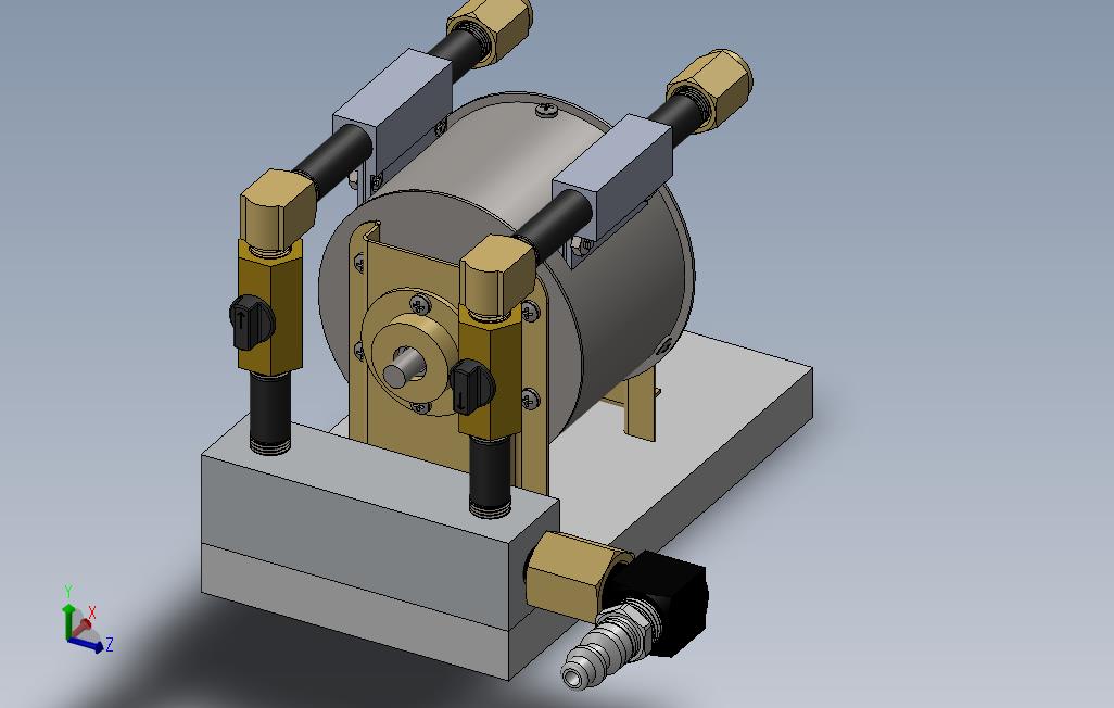 solidworks特斯拉涡轮机