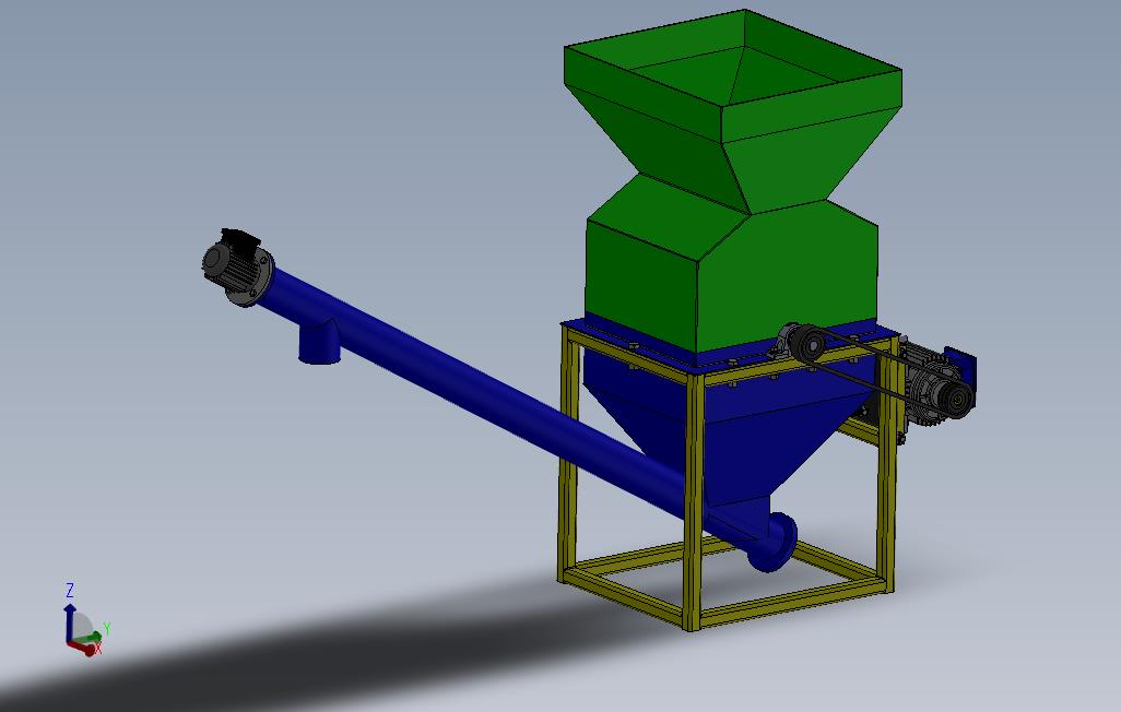 solidworks瓶子破碎机设计