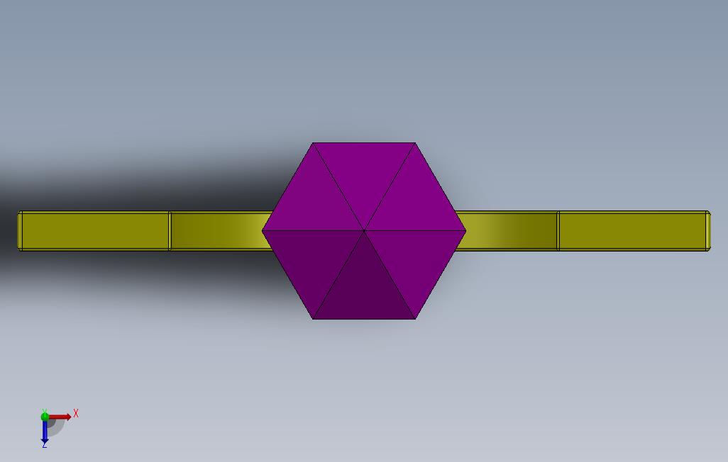 solidworks真视守卫 俯视图