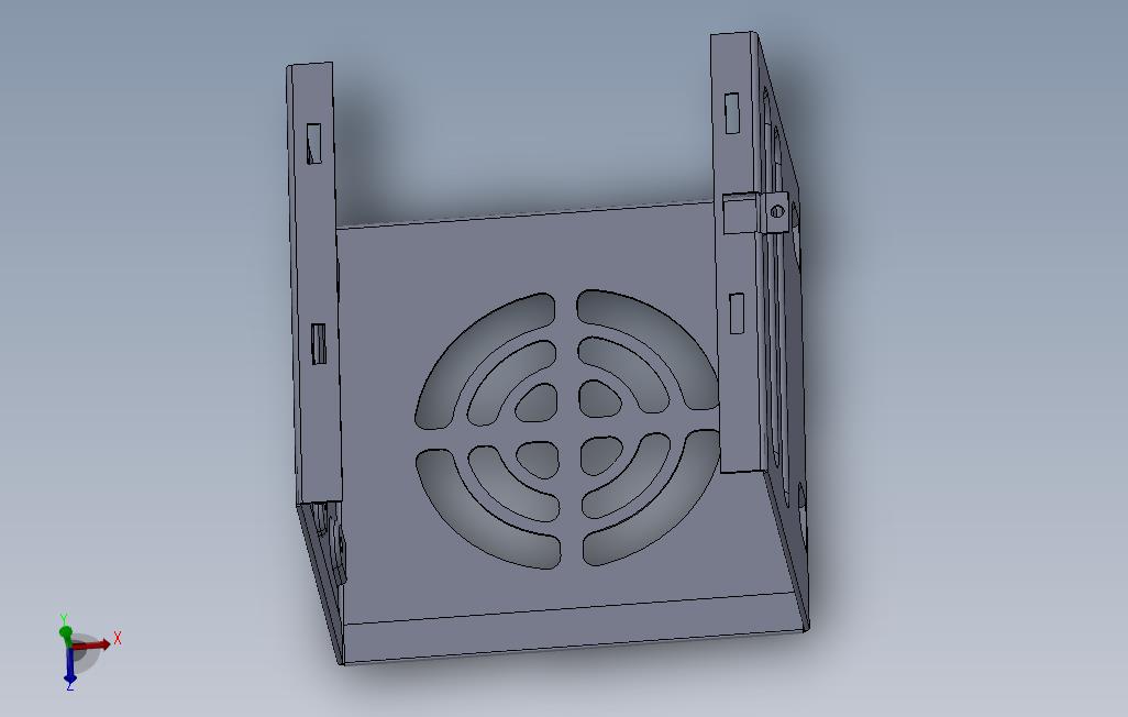 SolidWorks硬盘盖设计