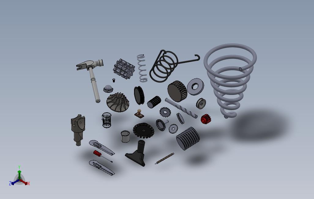 solidworks组件的机器工具
