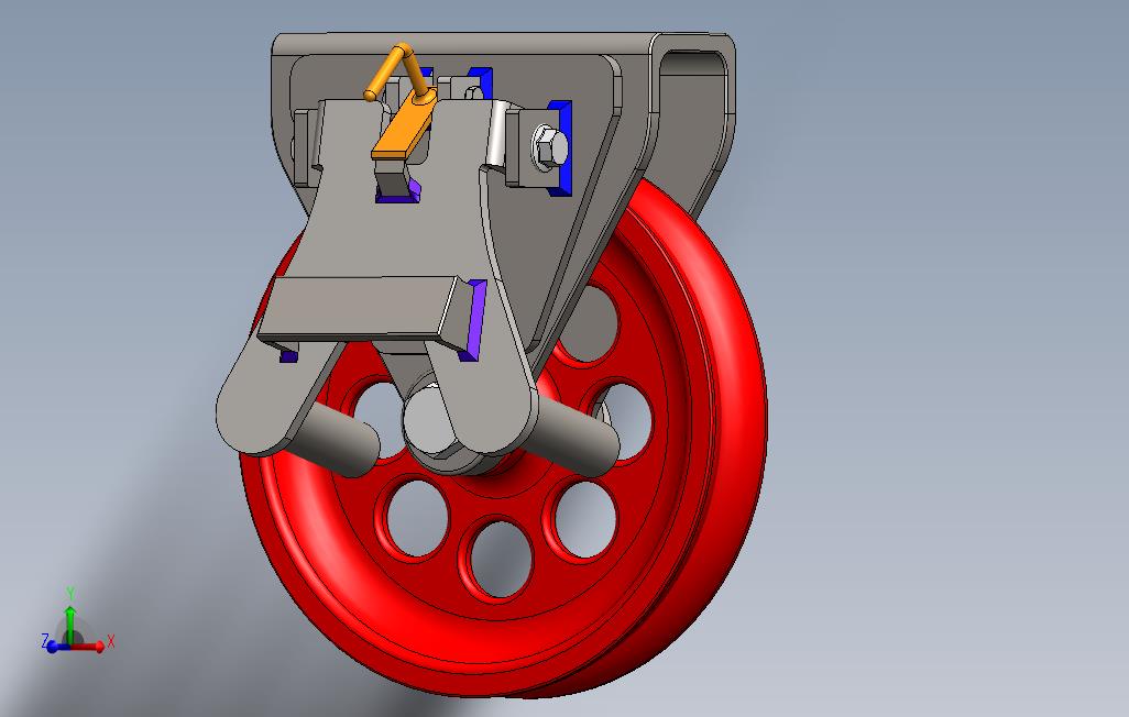 solidworks车轮制动器改进设计