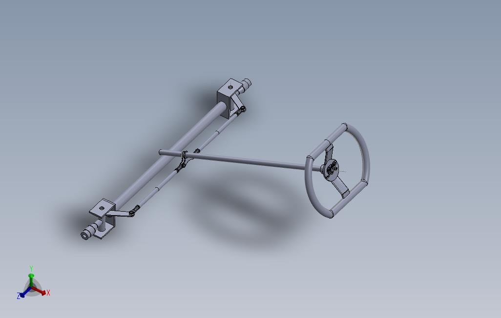 solidworks转向总成