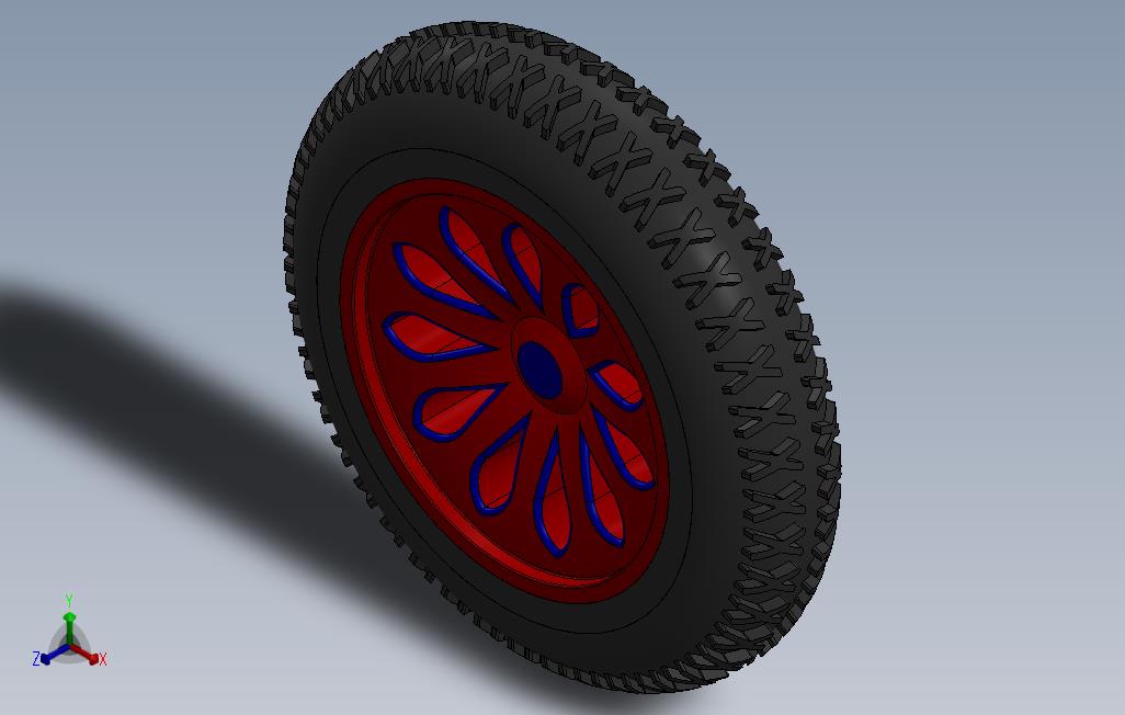 solidworks轮胎设计