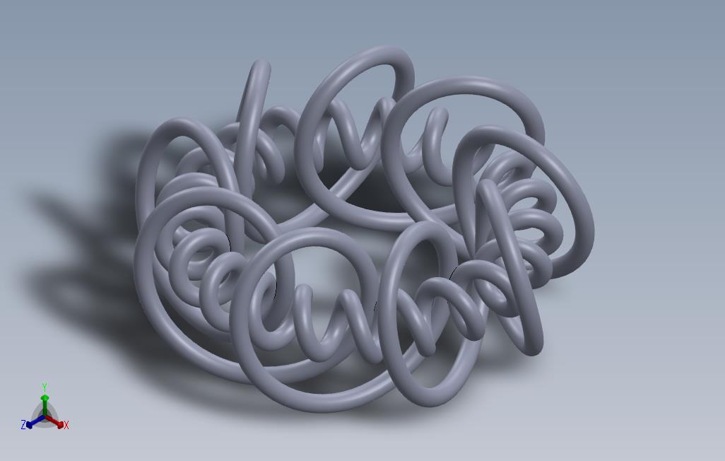 solidworks随机弹簧设计