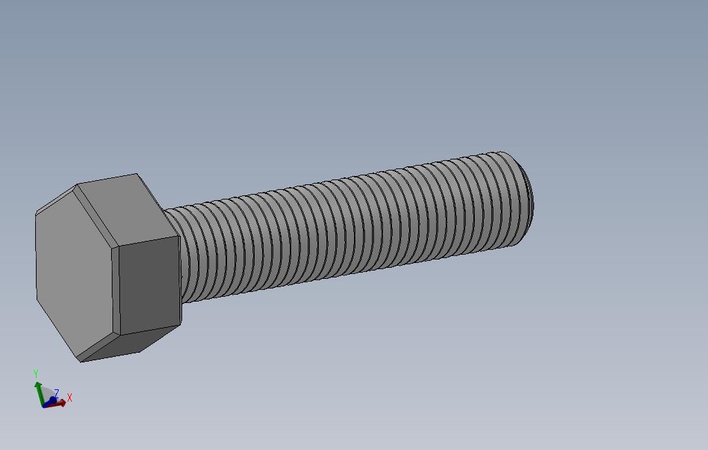 solidworks外六角螺栓设计