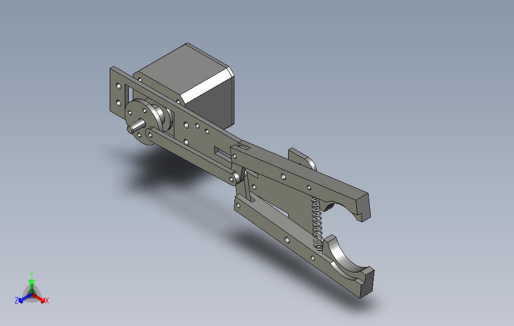 solidworks新式机械手臂设计图纸