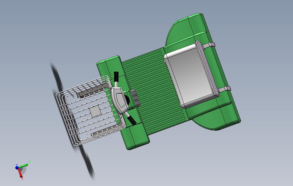 solidworks购物车模型