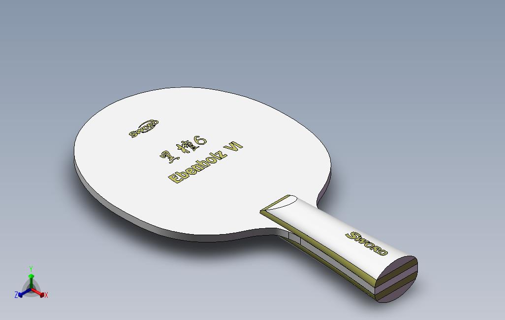 Sword黑檀6乒乓球拍底板