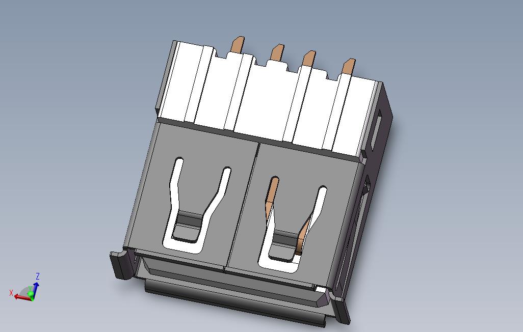 USB接口设计_SOLIDWORKS 2012_模型图纸免费下载 – 懒石网