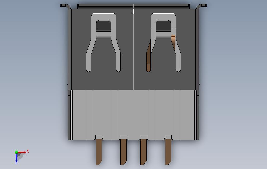 USB接口设计_SOLIDWORKS 2012_模型图纸免费下载 – 懒石网