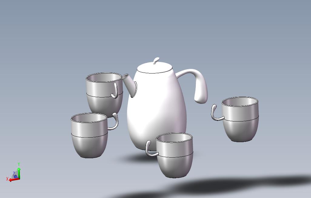 一套茶具