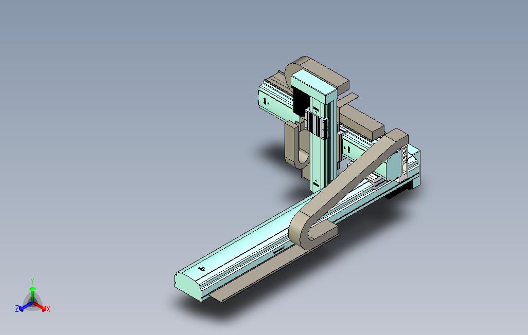 三轴机械手3D模型