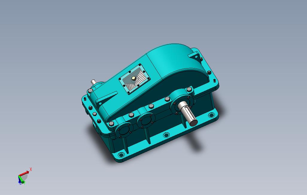 二级齿轮减速器