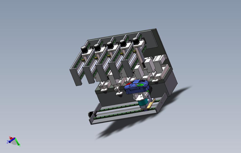 全自动多工位移动印刷平台