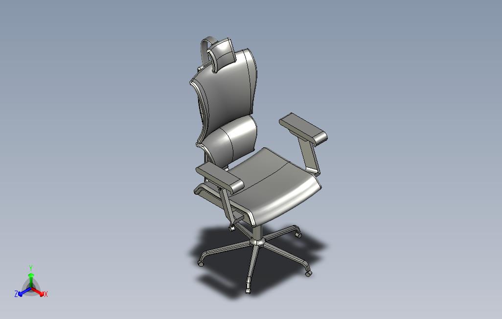 办公用椅3D模型