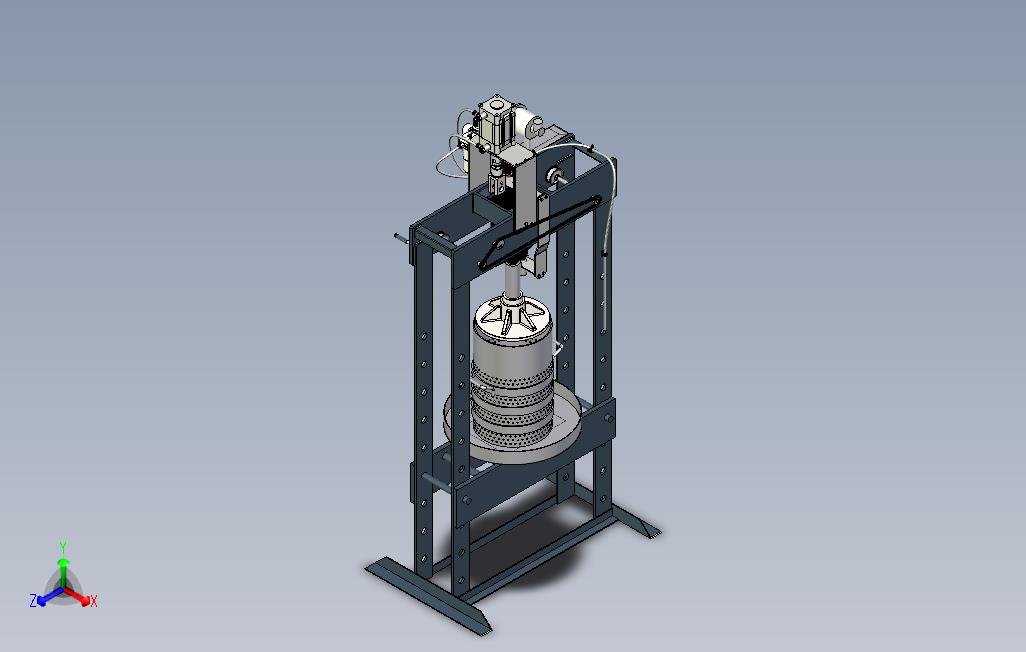 半自动分离压榨机