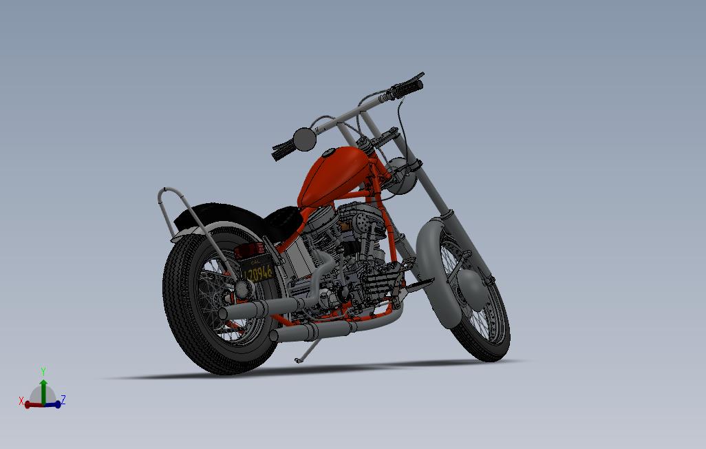 哈雷摩托billybike