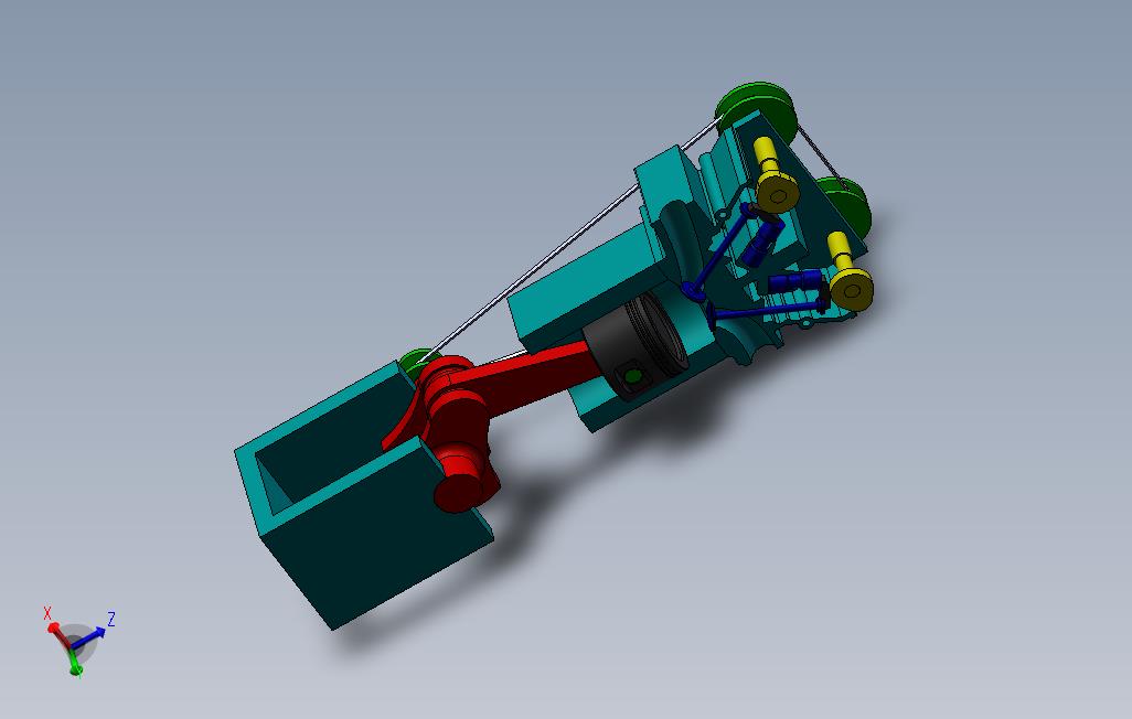 四冲程内燃机气门
