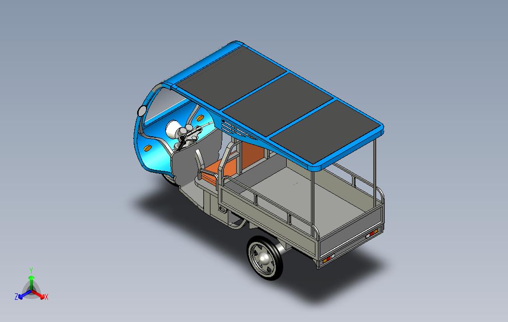 太阳能三轮车