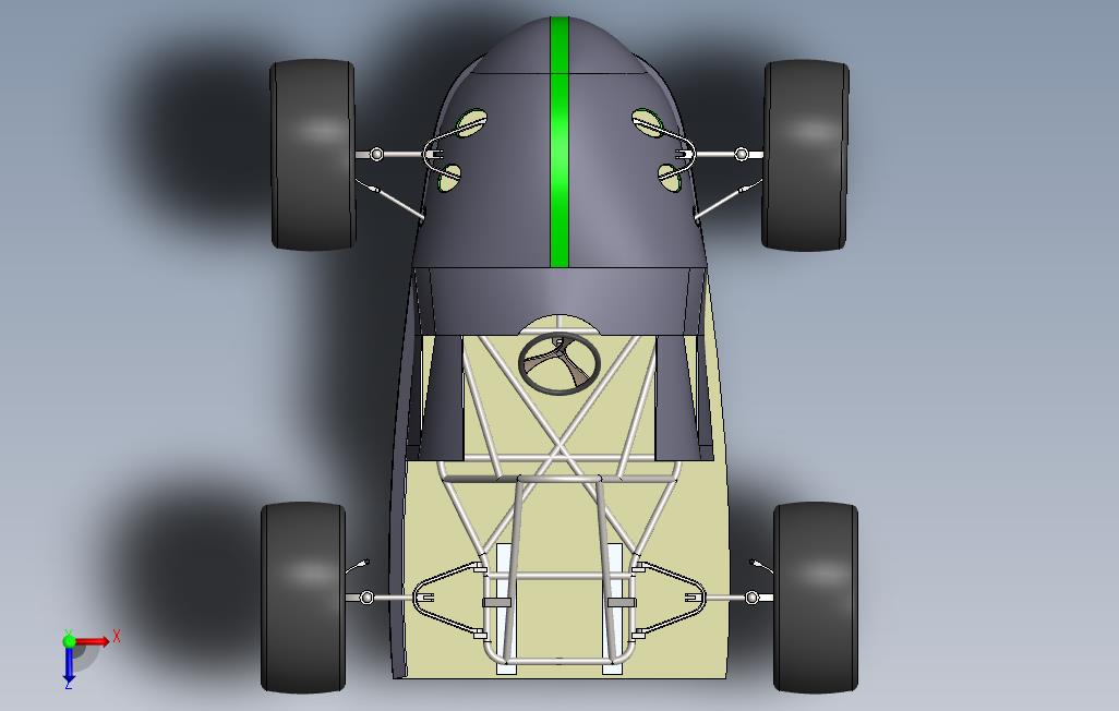 婴儿车 俯视图
