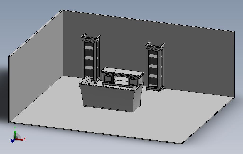 客厅_SOLIDWORKS 2012_模型图纸免费下载 – 懒石网