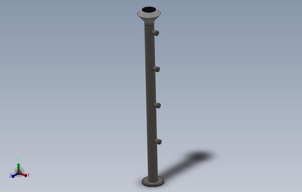 带有遮篷和护栏的建筑物入口