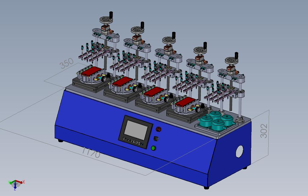 按键机整理机效果图22