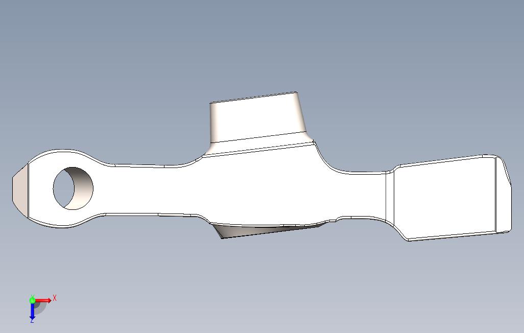 摇杆 Solidworks 2012 模型图纸免费下载 懒石网