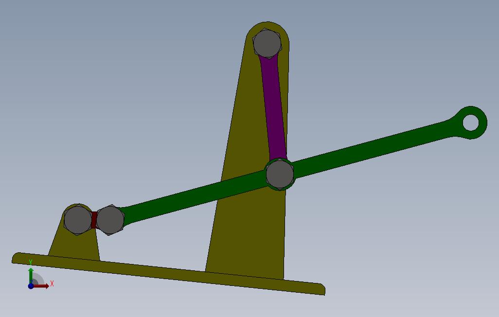 摇杆机构设计 Solidworks 2012 模型图纸免费下载 懒石网