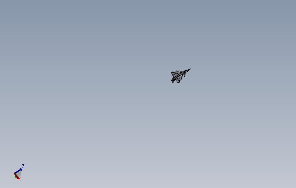 歼-1战斗机模型