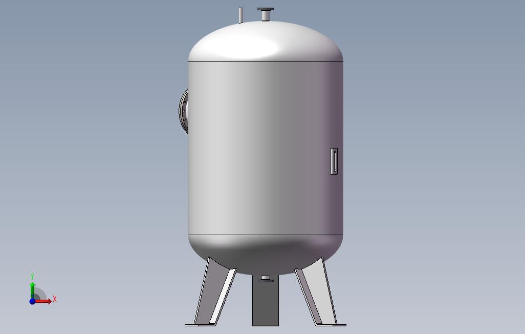 活性炭过滤器 正面视图