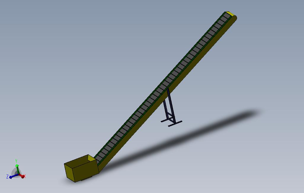 滑梯式皮带传送机设计