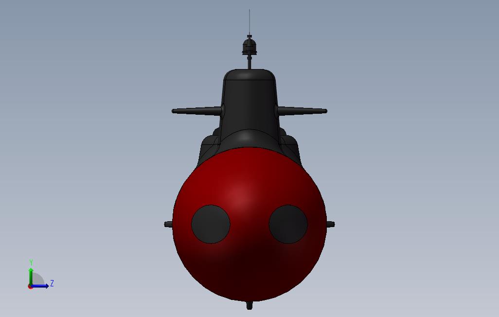 潜艇_SOLIDWORKS 2012_模型图纸免费下载 – 懒石网