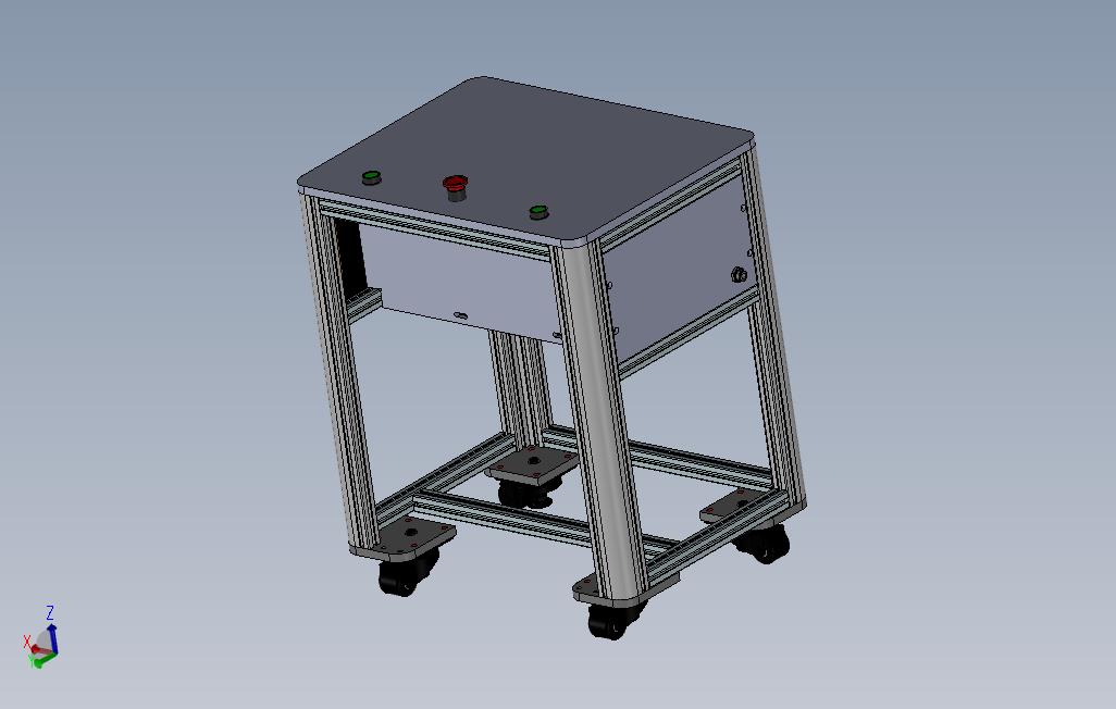 电控一体车机3D模型