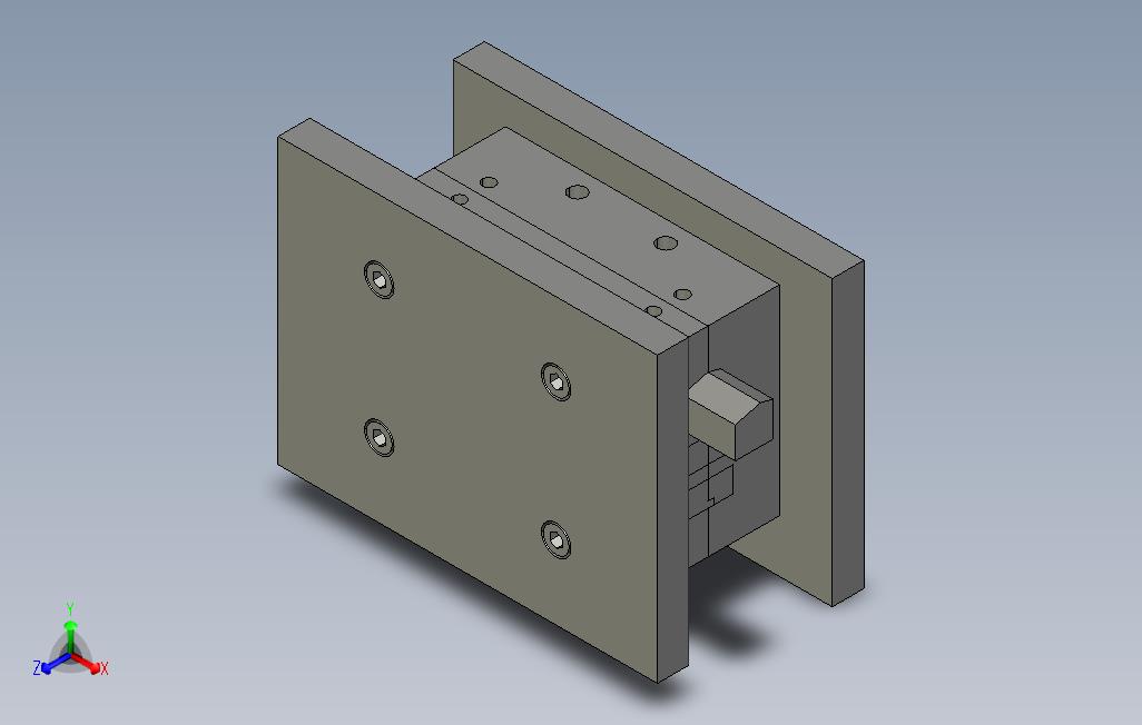 立式成型模具结构