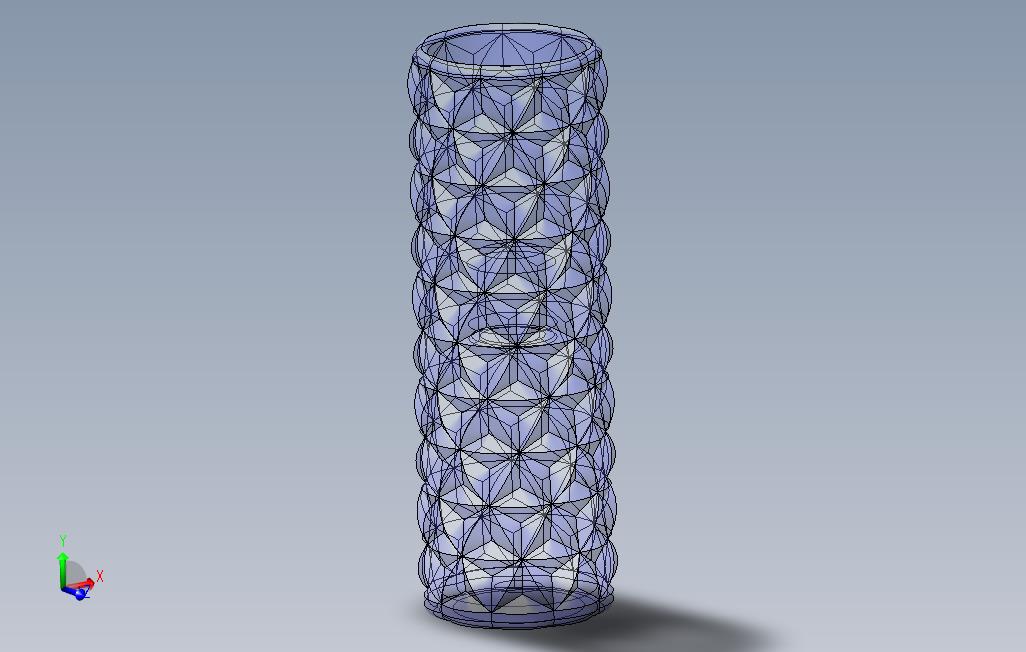 花瓶创意3D设计