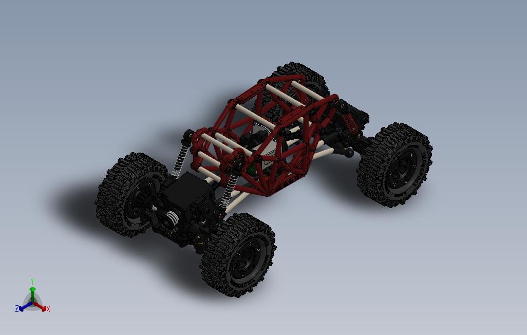 超级攀岩大脚车R1MicroRockCrawler