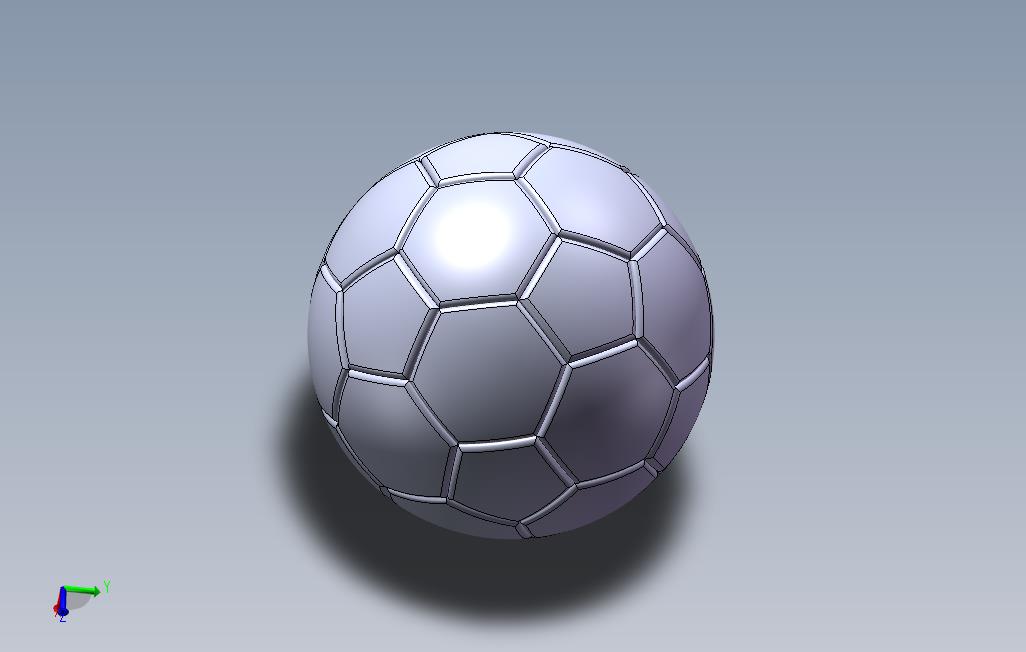 足球3D模型