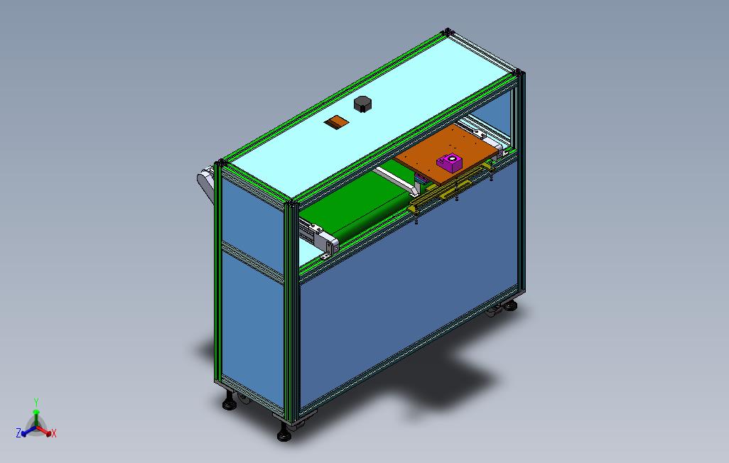 输送带3D图